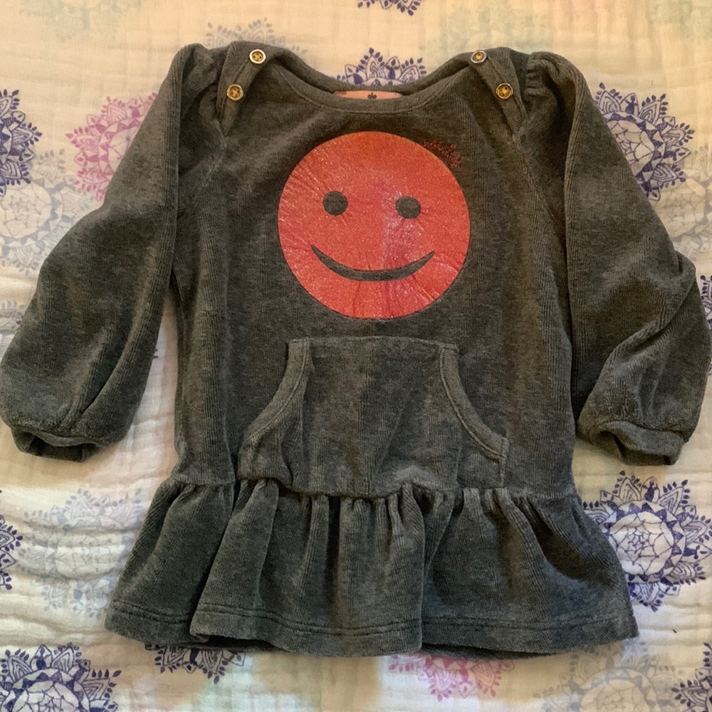 6-12 month juicy couture sweatshirt